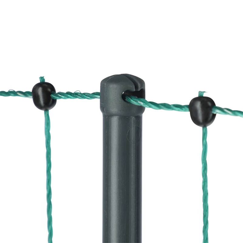 AKO PoultryNet Premium 50m Hühnerzaun, Geflügelnetz, 106cm, 15 Verstärkte Pfähle, 2 Spitzen, Grün – Bild 10