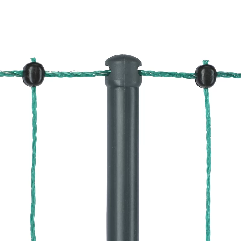 AKO PoultryNet Premium 50m Hühnerzaun, Geflügelnetz, 106cm, 15 Verstärkte Pfähle, 2 Spitzen, Grün – Bild 11