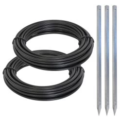 VOSS.farming Erdanschluss-Set Für Weidezaungeräte (230V + 12V Stationär) Ab 3,2 Joule