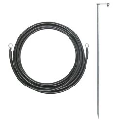 VOSS.farming Erdanschluss-Set Für Weidezaungeräte (230V + 12V Mobil) Bis 1,8 Joule