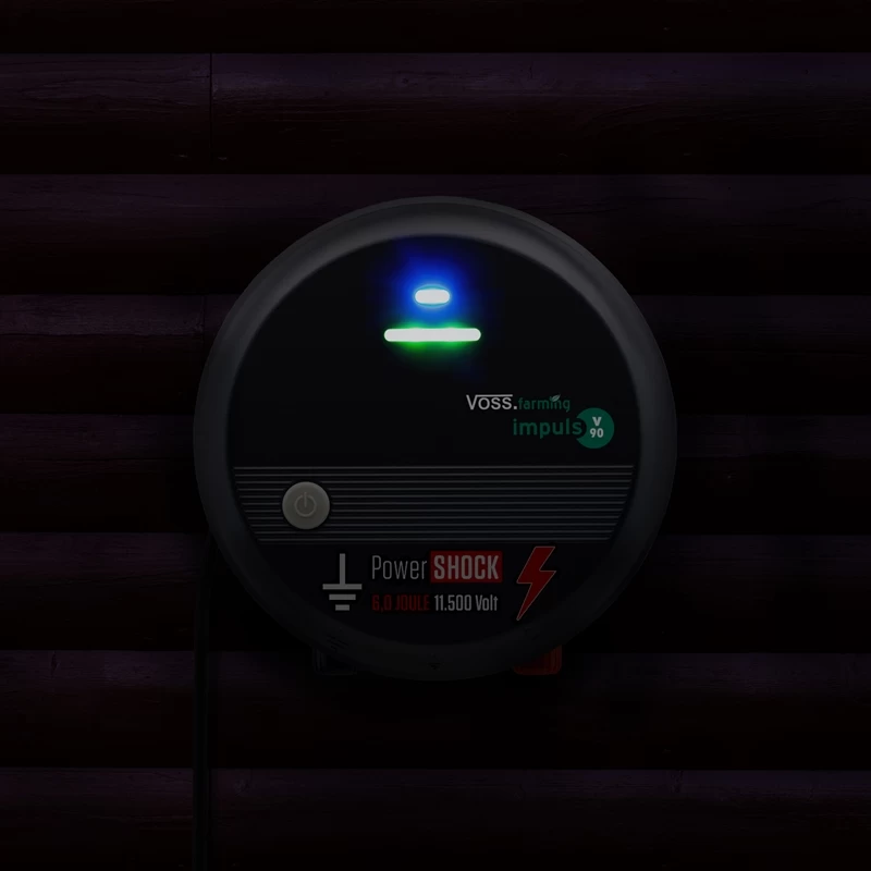 VOSS.farming "impuls V90" - 230V Weidezaungerät, Leistungsstark, Für Lange Zäune – Bild 4