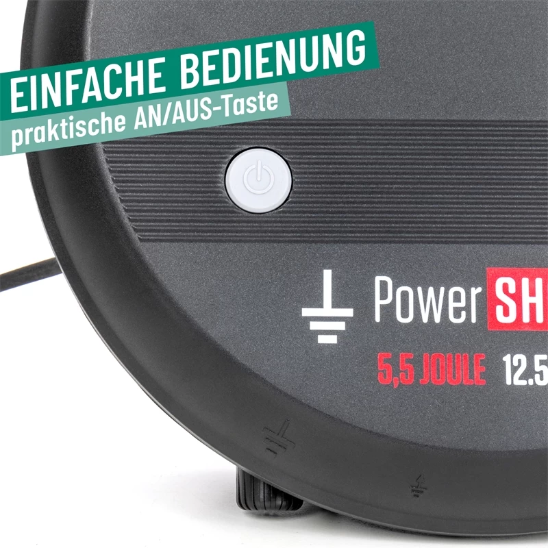 VOSS.farming „impuls MAX MV125“ - 230V Weidezaungerät, Spannungsbereich Bis 12,5 KV, Wolfsabwehr – Bild 9