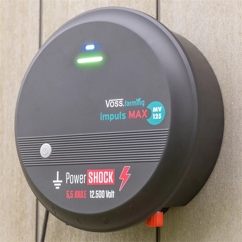 VOSS.farming „impuls MAX MV125“ - 230V Weidezaungerät, Spannungsbereich Bis 12,5 KV, Wolfsabwehr – Bild 10
