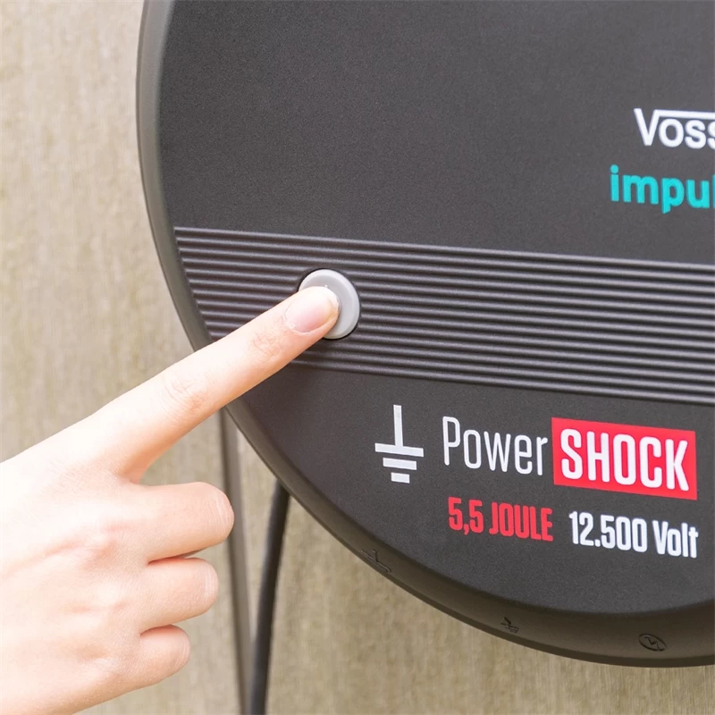VOSS.farming „impuls MAX MV125“ - 230V Weidezaungerät, Spannungsbereich Bis 12,5 KV, Wolfsabwehr – Bild 17