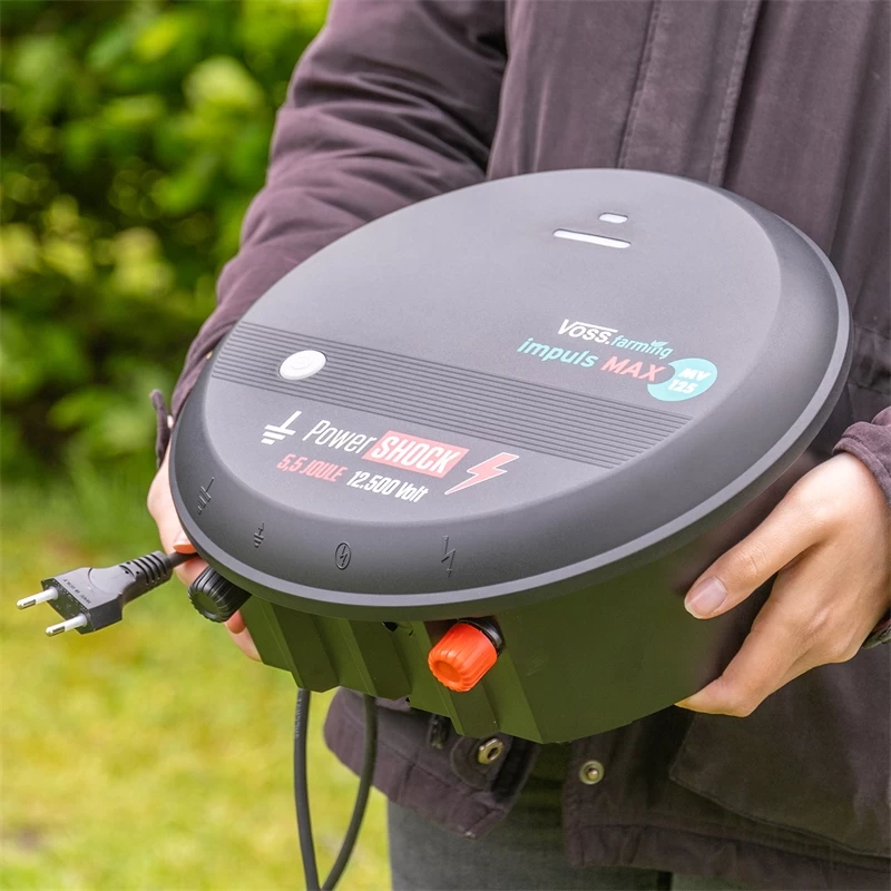 VOSS.farming „impuls MAX MV125“ - 230V Weidezaungerät, Spannungsbereich Bis 12,5 KV, Wolfsabwehr – Bild 19