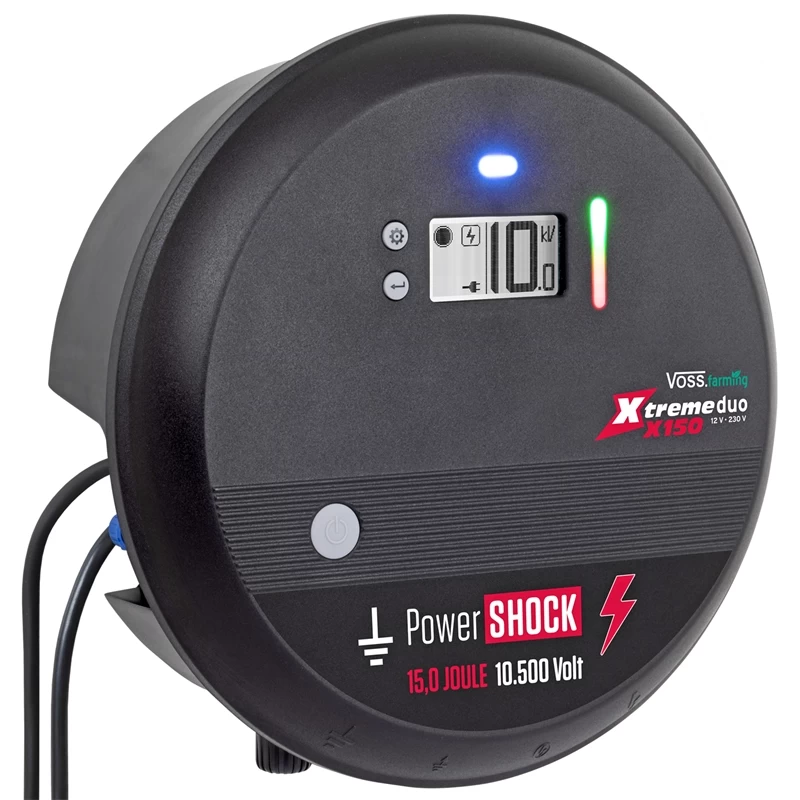 VOSS.farming "Xtreme X150" - Profi-Weidezaungerät 12V-230V, Ultra Stark, 15 Joule – Bild 2