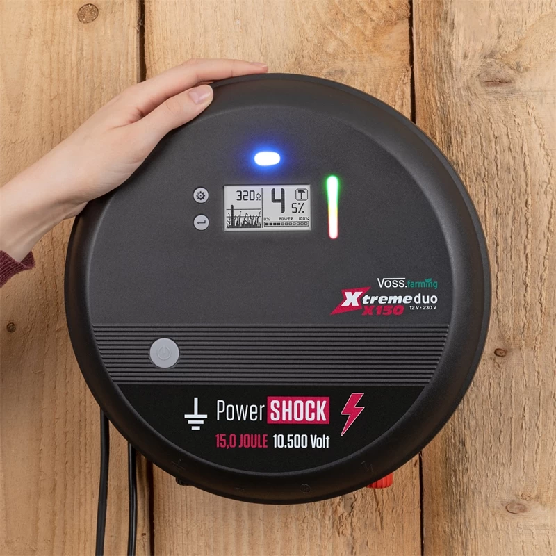 VOSS.farming "Xtreme X150" - Profi-Weidezaungerät 12V-230V, Ultra Stark, 15 Joule – Bild 10