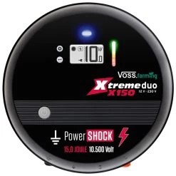 VOSS.farming "Xtreme X150" - Profi-Weidezaungerät 12V-230V, Ultra Stark, 15 Joule
