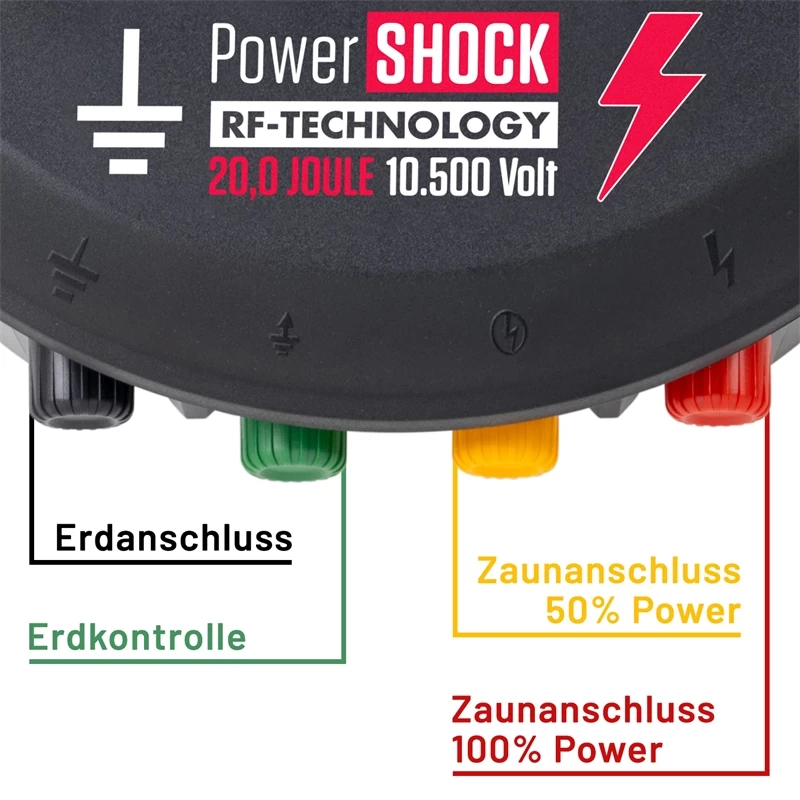 VOSS.farming Set: Profi-Weidezaungerät+Smartphone Fernsteuereinheit - Xtreme Duo X200 RF+FM 20 WiFi – Bild 12