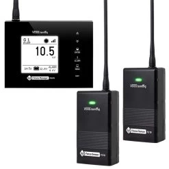 VOSS.farming Weidezaun-Überwachung Komplettset - Für 2 Zäune: FM 10 + 2x Sensor