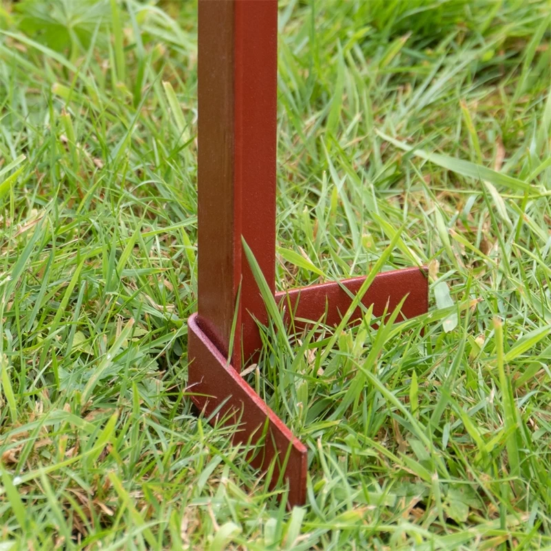 20x VOSS.farming Winkelstahlpfahl 165cm, 3mm, 5x Bohrungen, Mit Doppeltritt – Bild 9