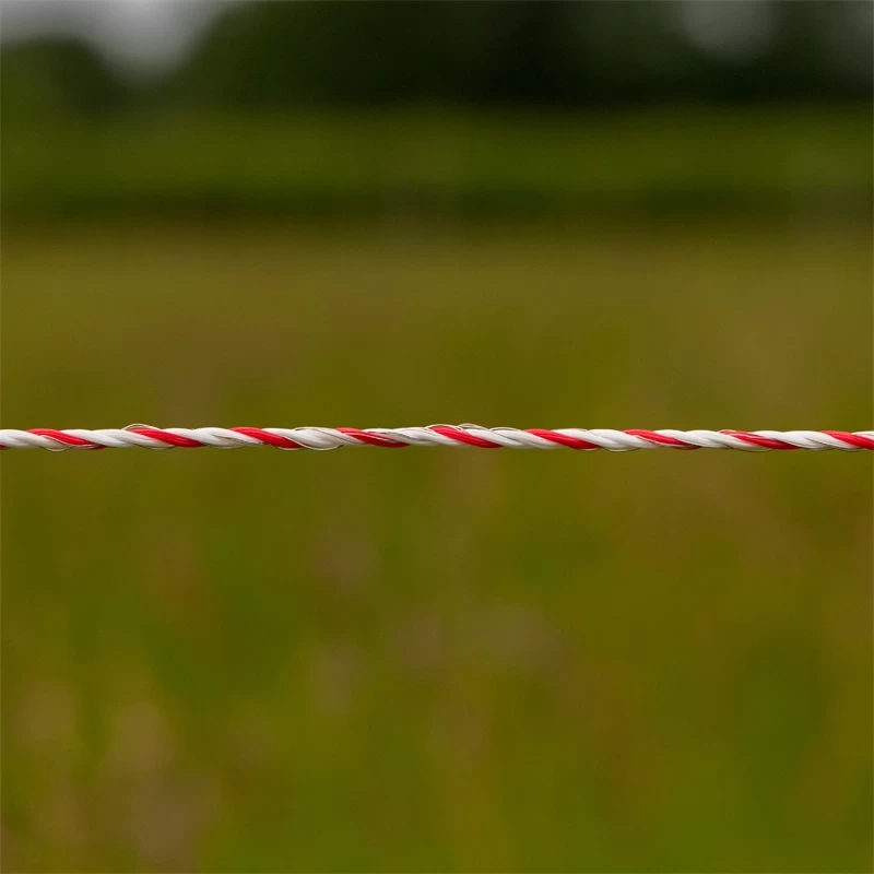 3x VOSS.farming Weidezaunlitze 400m, 3x 0,25 Kupfer + 3x 0,20 Niro, Inkl. 5x Verbinder & Warnschild – Bild 19