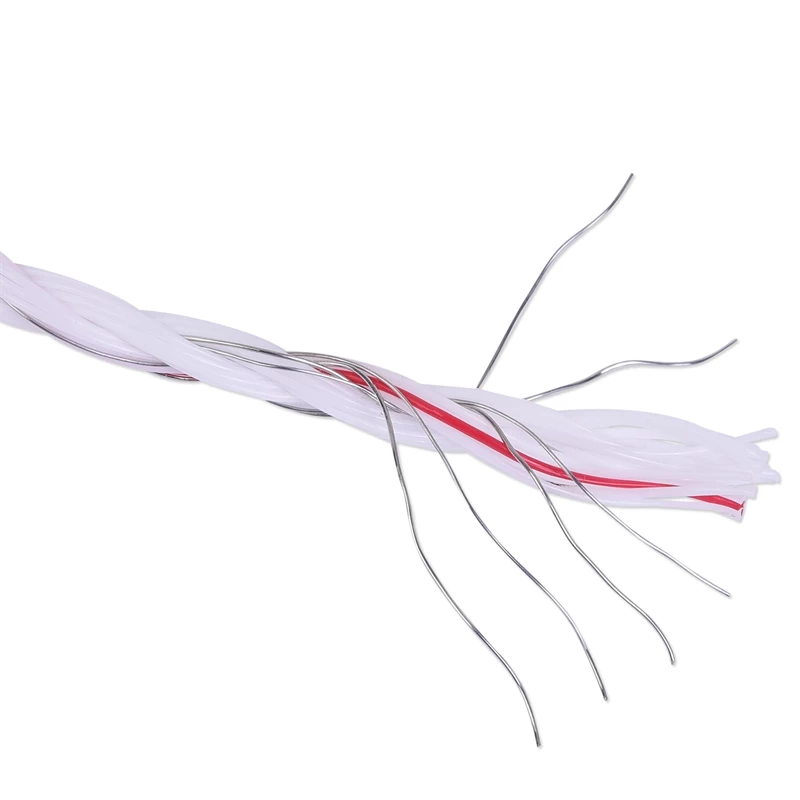 5x VOSS.farming Weidezaunlitze 400m, 3x 0,25 Kupfer + 3x 0,20 Niro, Inkl. 10x Verbinder & Warnschild – Bild 5