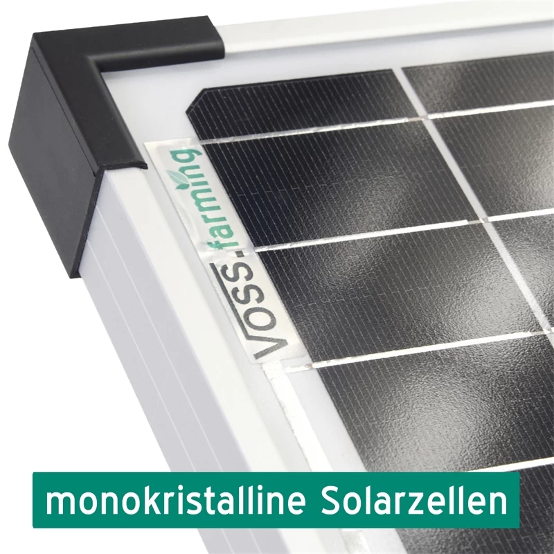 VOSS.farming Set: 55W Solarsystem + 12V Weidezaungerät SIRUS 8 + Tragebox – Bild 11