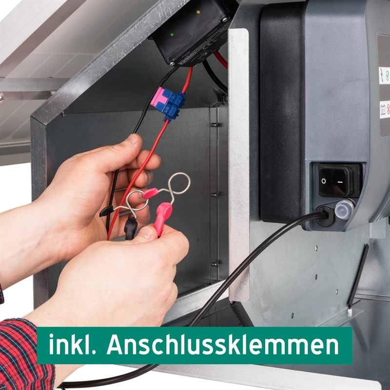 VOSS.farming Set: 55W Solarsystem + 12V Weidezaungerät SIRUS 8 + Tragebox – Bild 7