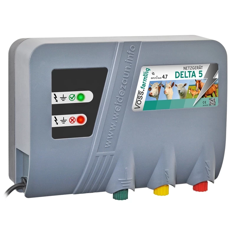 VOSS.farming "DELTA 5" - 230V Weidezaungerät + Erdanschluss-Set – Bild 2