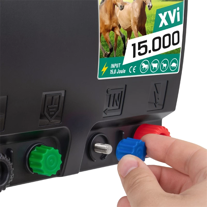VOSS.farming "XVi 15.000 DIGITAL" - Extrem Starkes Duo-Weidezaungerät 12V-230V – Bild 12