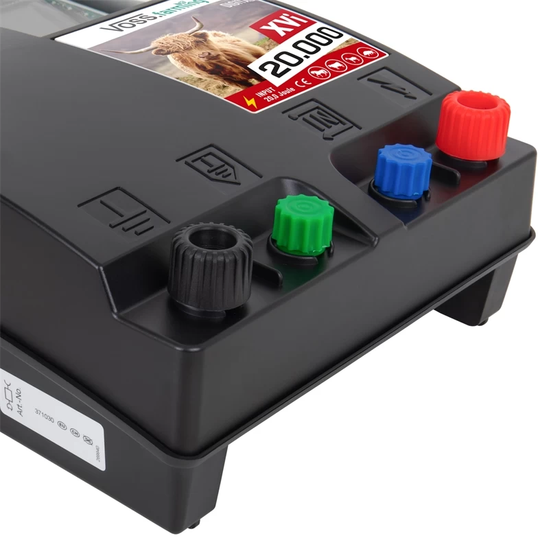 VOSS.farming "XVi 20.000 DIGITAL" - Ultra Starkes Duo-Weidezaungerät 12V-230V – Bild 10