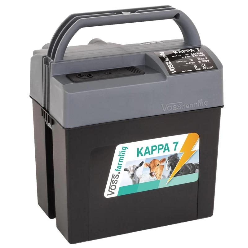 VOSS.farming "KAPPA 7" Multifunktions-Weidezaungerät Für 9V, 12V Und 230V Betrieb