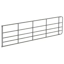 VOSS.farming Weidetor Weidezauntor, Verzinkt, Verstellbar 305 - 400 Cm, 90 Cm Hoch