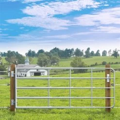 VOSS.farming Verstellbares Weidetor, Höhe 90cm, 115cm Bis 300cm