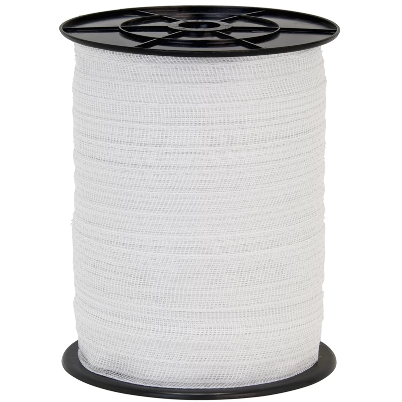 5x VOSS.farming Weidezaunband 200 M, 40 Mm, 9x0,16 Niro, Weiß (inkl. 5 Verbinder & Warnschild) – Bild 6