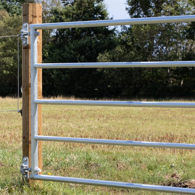 VOSS.farming Weidetor Weidezauntor, Verzinkt, Verstellbar 205 - 300 Cm, 110 Cm Hoch – Bild 18