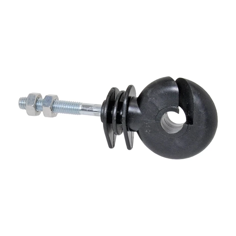 VOSS.farming Set: 20x Winkelstahlpfähle 165cm + 100x Ringisolatoren Mit M6 Gewinde – Bild 3