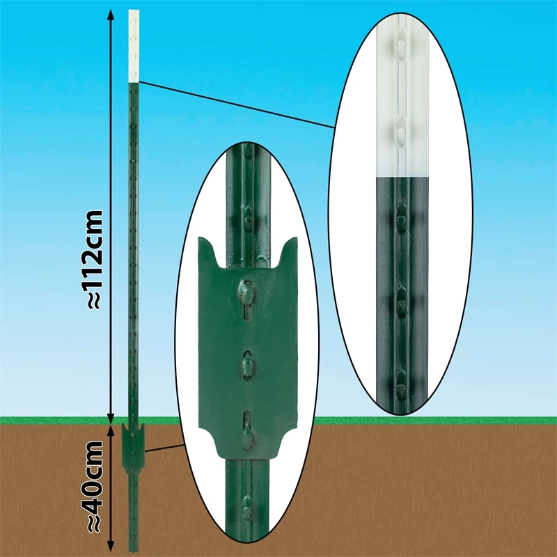 200x VOSS.farming T-Pfosten, 152cm, Palettenpreis, Inkl. Fracht Innerhalb Deutschland – Bild 3