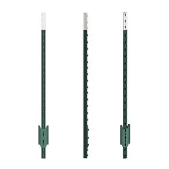 10x VOSS.farming Metallpfahl T-Pfosten Festzaunsystem 152cm