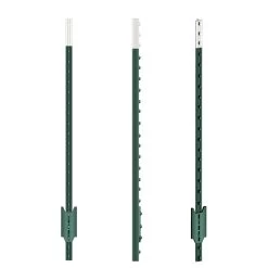 10x VOSS.farming Metallpfahl T-Pfosten Festzaunsystem 182cm