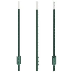 10x VOSS.farming Metallpfahl T-Pfosten Festzaunsystem 213cm