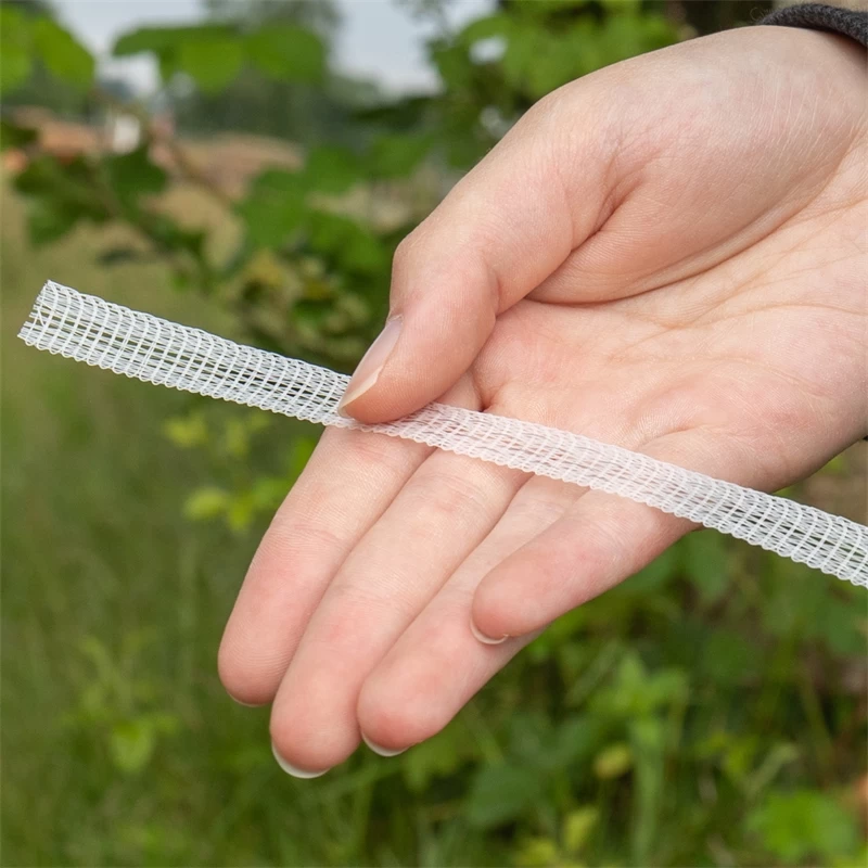 4x VOSS.farming Weidezaunband 250m, 10mm, 4x0,16 Niro, Weiß + 5 Verbinder! – Bild 8