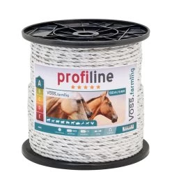 VOSS.farming Weidezaun-Seil 150m 6mm, 3x0,20 Kupfer + 6x0,20 Niro 4****