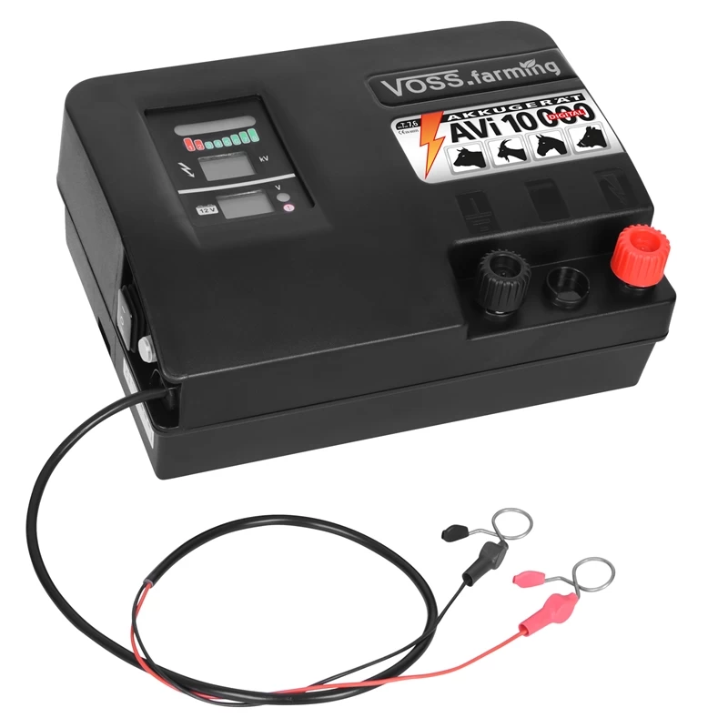 VOSS.farming "AVi 10.000 DIGITAL" - Starkes Weidezaungerät 12V-230V – Bild 3