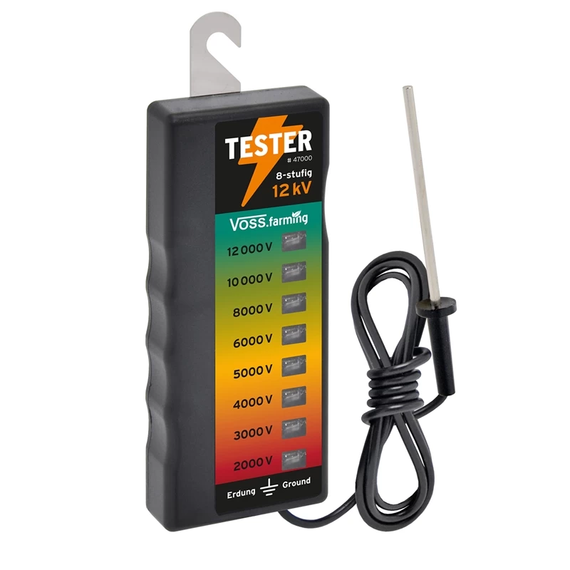 VOSS.farming Geflügelnetz Komplett Set: 25m Netz & 12-230V-Weidezaungerät – Bild 14