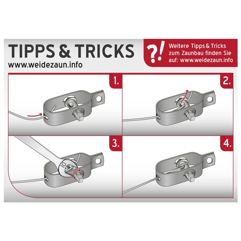 50m VOSS.farming Premium Plus Wildzaun Komplettset 125/13/15 + Z-Profilpfosten + Spanndraht + Drahts – Bild 15