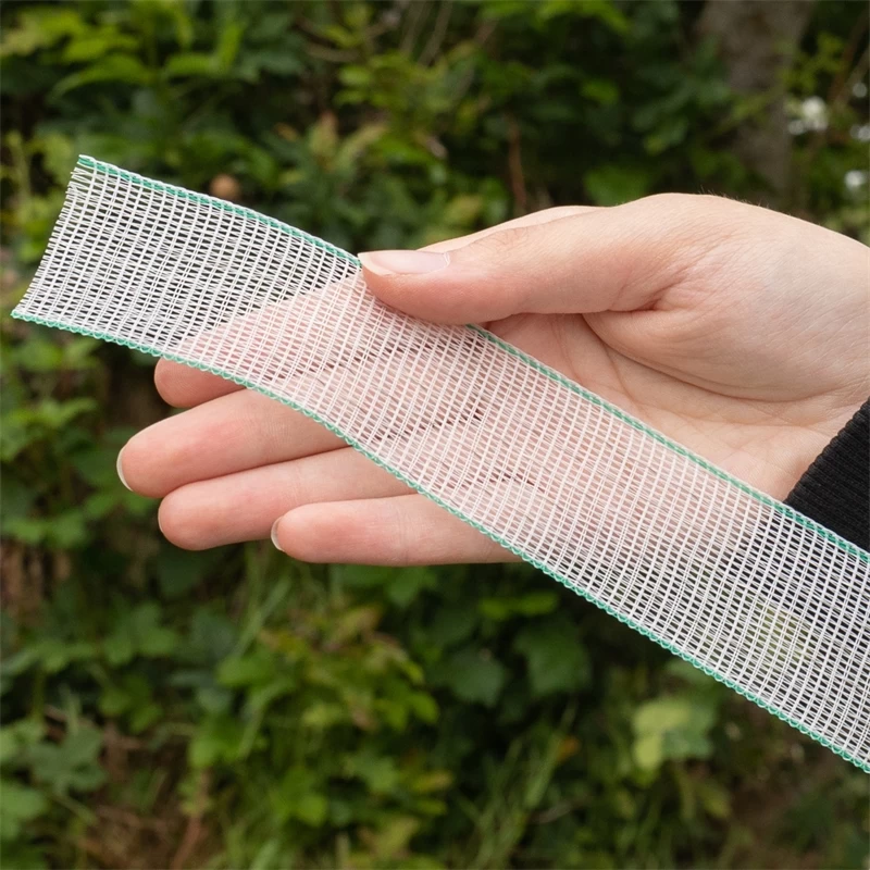 3x Elektrozaun-Band 200m, 40mm, 1x0,20 Kupfer + 6x0,20 Niro + 5x Verbinder + Warnschild – Bild 6