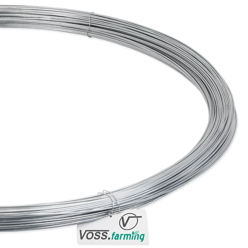 VOSS.farming Verzinkter Stahldraht, 200m, Ø 2,0mm
