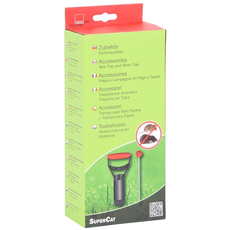 Wühlmausfalle SuperCat + Suchstab U. Lochstecher - Wühlmäuse Vertreiben – Bild 10