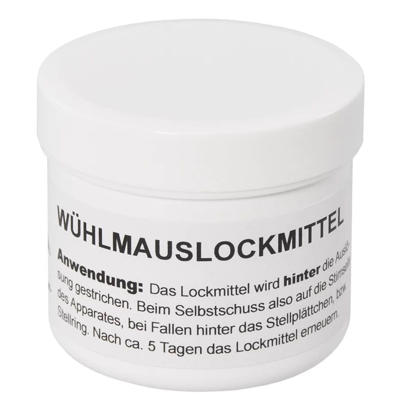 2x Kieferle W2 Wühlmausschussfalle + 50x Kartuschen + Lockmittel + Öl – Bild 6