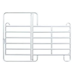 VOSS.farming Weidepanel Mit Tor 3,0 M