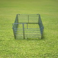 VOSS.farming Weidepanel-Set Einzelbox 3,00 X 3,00 M