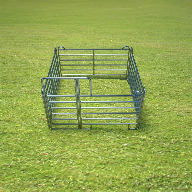 VOSS.farming Weidepanel-Set Einzelbox 3,00 X 3,00 M