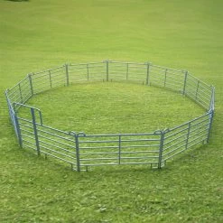 VOSS.farming Weidepanel-Set Longierzirkel Klein, 10,4 M Durchmesser