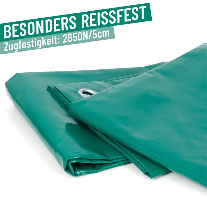 Rückplane Für Weidepanel-Zelt, 3.95 X 1.30m, Rundum Mit Ösen – Bild 8