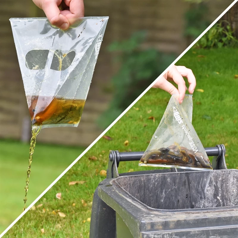 60x VOSS.garden SlugEx Schneckenfalle, Schnecken Bekämpfen, Bierfalle – Bild 12