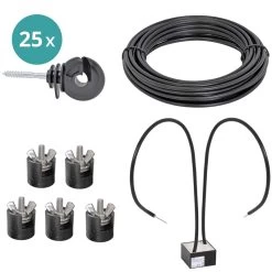 VOSS.farming Set Zum Einzäunen Von Gräben/Wasserläufen