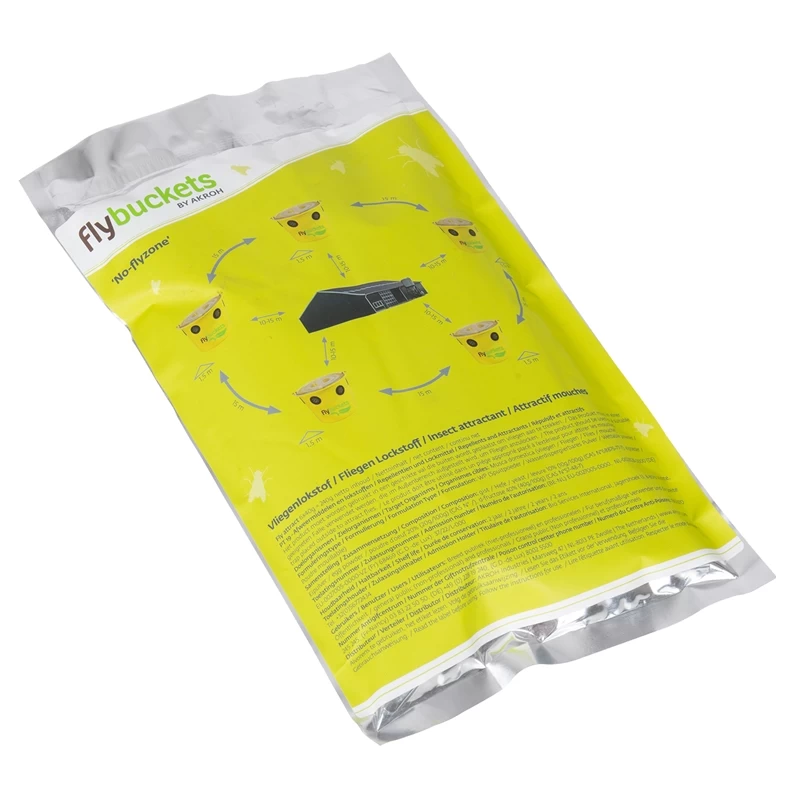 SET: Flybuckets Fliegenfalle + Lockmittel 240g - Fliegenschutz Für Stall & Weide – Bild 20