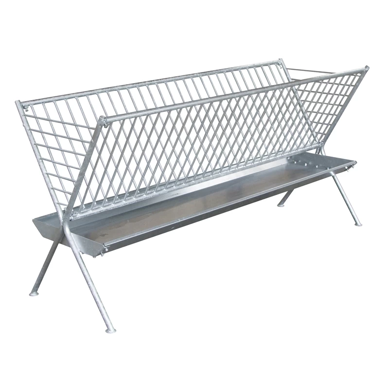 KERBL Heuraufe, Heudoppelraufe Ohne Dach Für Schafe, Ziegen, Kälber Und Wild